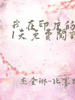 我在印度的701天免费阅读