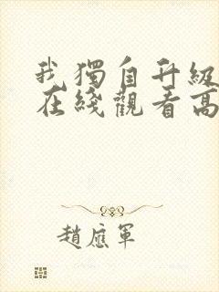 我独自升级动漫在线观看高清