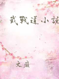 武战道小说推荐