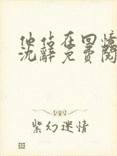 他站在回忆尽头沈辞免费阅读