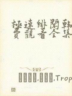 极速绯闻韩剧免费观看全集