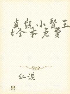 贞观小贤王txt全本免费