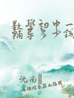 数学初中一对一辅导多少钱