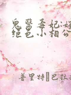 鬼医毒妃:嫁个绝色小相公小说下载