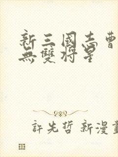 新三国志曹操传无双将星