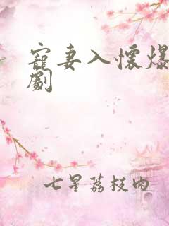 宠妻入怀爆火短剧