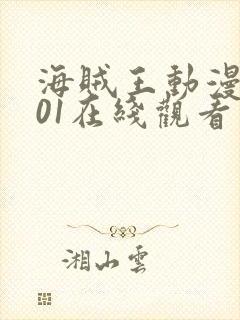 海贼王动漫1001在线观看免费版