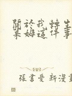 关于我转生为史莱姆这件事