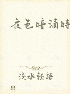 夜色暗涌时小说