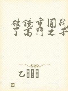 破镜重圆我爱上了高门之子小说