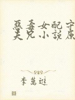 恶毒女配守活寡夫兄小说原版