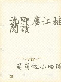 沈卿尘江稚全文阅读