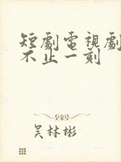 短剧电视剧心动不止一刻