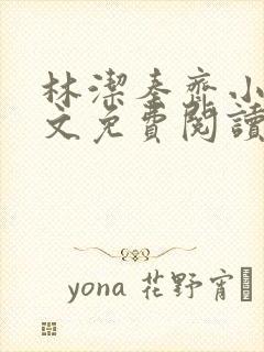 林洁秦齐小说全文免费阅读最新章节