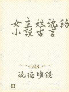 女主姓沈的重生小说古言