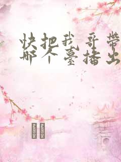 快把我哥带走在哪个台播出