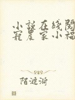 小说在线阅读团宠农家小福女