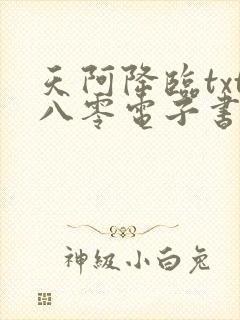 天阿降临txt八零电子书