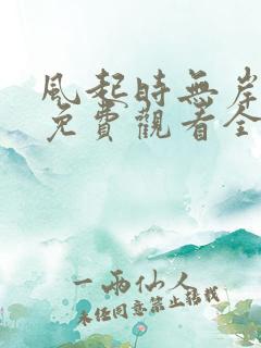 风起时无岸短剧免费观看全集高清版