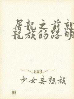 屠龙之前就读过龙族的路明非小说