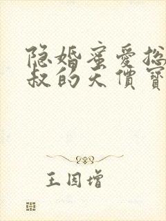 隐婚蜜爱总裁大叔的天价宝贝