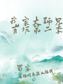 我家大师兄脑子有坑第二季免费动漫