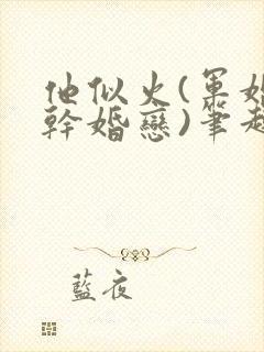 他似火(军婚高干婚恋)笔趣阁