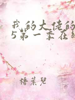 我的大佬的365第一季在线观看