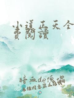 小道正天全文免费阅读
