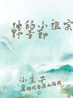 他的小祖宗甜又野章节