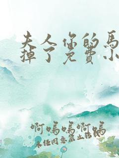 夫人你的马甲又掉了免费小说