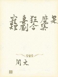 宠妻狂魔是霍少短剧合集