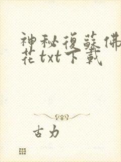 神秘复苏佛前献花txt下载