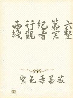 西行纪第六季在线观看完整版免费