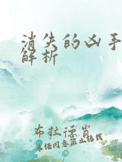 消失的凶手结局解析