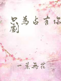 只为占有你 短剧