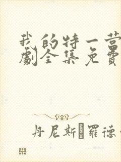 我的特一营电视剧全集免费播放