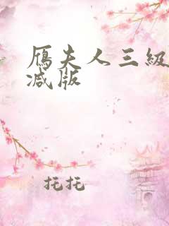 雁夫人三级未删减版