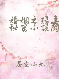 婚姻之殇妻子的秘密小说阅读