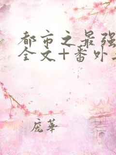 都市之最强狂兵全文+番外无删减