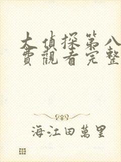 大侦探第八季免费观看完整版超清