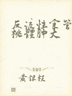 反流性食管炎扁桃体肿大