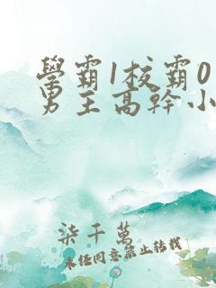 学霸1校霸0双男主高干小说漫画