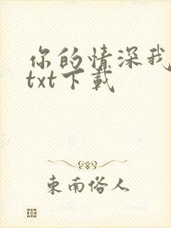 你的情深我不配txt下载