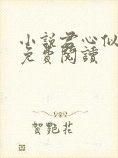 小说君心似我心免费阅读