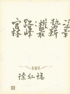 官路:权势滔天林峰最新章节在线阅读