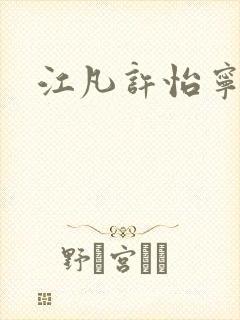 江凡许怡宁全本