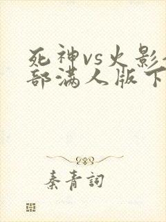 死神vs火影全部满人版下载