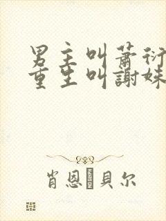 男主叫萧衍女主重生叫谢姝晚