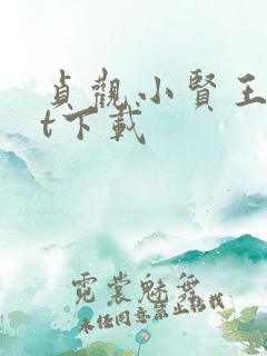 贞观小贤王txt下载